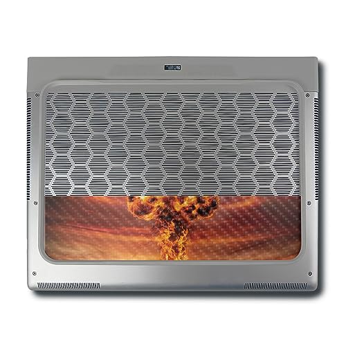 Image of MightySkins Carbon Fiber Skin Compatible with Alienware X16 R1 (2023) Full Wrap Kit - Fallout | Protective, Durable Textured Carbon Fiber Finish | Easy to Apply & Change Styles | Made in The USA