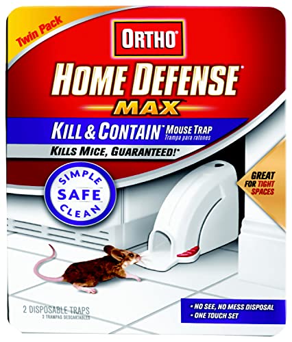 0320110 Home Defense MAX Kill Contain Mouse Trap, (Older Model)