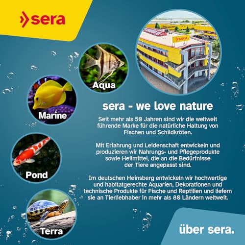 sera Raffy Vital Nature 1.000 ml (190 g) | Hauptfutter für Landschildkröten & Herbivore Reptilien | natürliche Sticks & Kräutertabletten mit Kräutern | Vitaminen & Mineralien