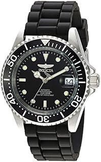 Invicta Men's Pro Diver Automatic-self-Wind Watch with Stainless-Steel Strap, Black, 19 (Model: 23678)