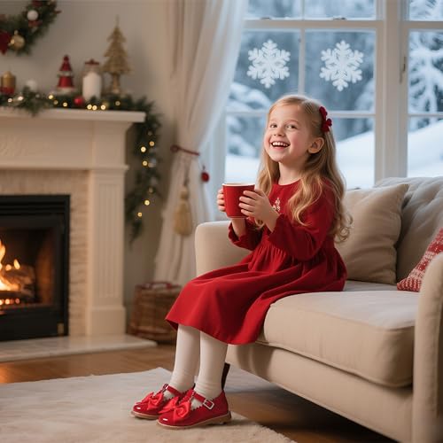 Image of Otter MOMO Toddler /Little Girls Mary Jane Slip-on School Uniform Party Dress Shoes