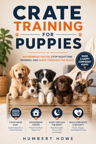 Crate Training for Puppies: Housebreak Faster, Stop Nighttime Whining, and Sleep Through the Night.