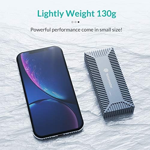 Yottamaster USB4(40Gbps) M.2 NVMe Enclosure-Up to 2700MB/s- for 2280 NVMe SSD, M.2 USB C NVMe Enclosure Adapter Compatible with Thunderbolt 3/4, Support UASP & S.M.A.R.T. [SO3]
