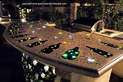 White Terrazzo Glass - American Specialty Glass – Flooring, Countertop, Concrete, Terrazzo Glass - 10 LB, Size 3