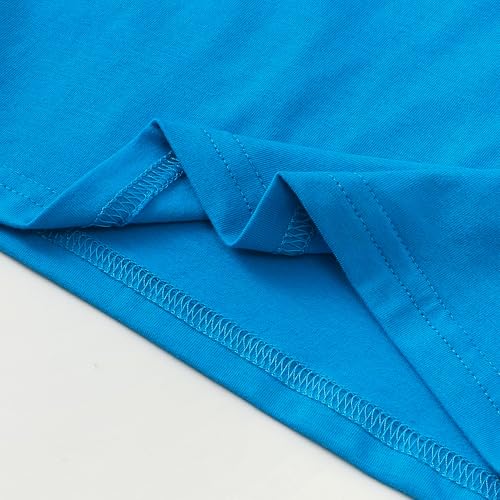 Image of Magic Park 6M-14Y Baby Short Long Sleeve Tee Tops Toddler T-Shirt Kids Solid Color Shirts Boys Girls Casual Blouse