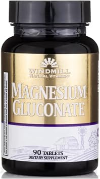 Magnesium Glucaonate 500mg - 90 tabs,Windmill