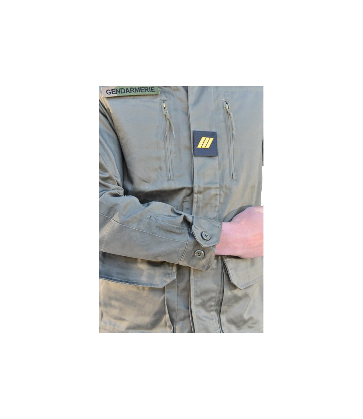 Veste Treillis M64 Satin Kaki - Cityguard
