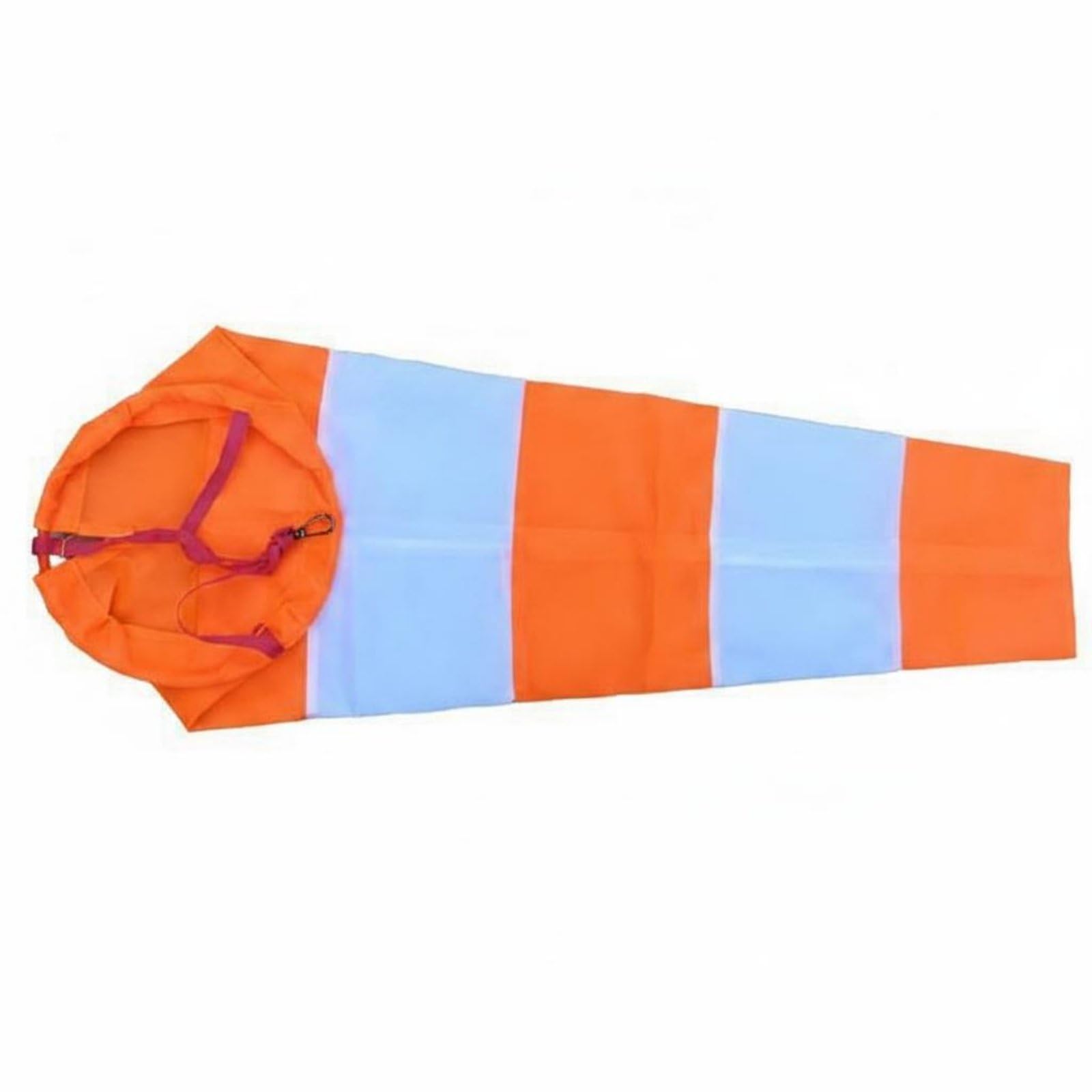 High-Visibility Reflective Wind Direction Sock 360-Degree Rotation Airport Windsock Waterproof Striped Wind Cone Corrosion-Resistant for Pilots-image-7