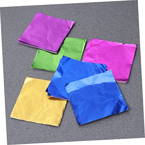 TEHAUX 5 Pacotes De Papel De Embrulho Embalagens De Doces Para Embalagens De Alimentos De Chocolate