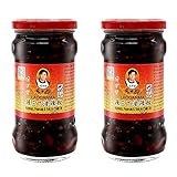 Laoganma Kohlrabi, Peanuts & Tofu in Chilli Oil 280g (pack of 2)
