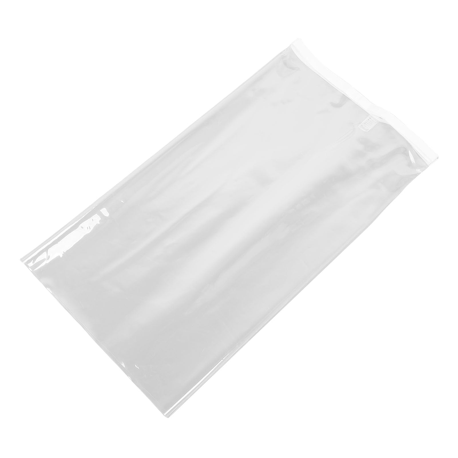 Doublure de Rideau de Douche Transparente - Conception de Boucle à Crochet Réglable, Rideau de Salle de Bain Peva Robuste, Transparent et Inodore