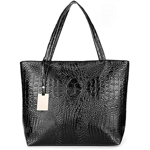 Womens Large Tote Shoulder Purse Top Handle Casual Satchel Backpack for Work Laptop iPad Faux Leather Briefcase Black Cover