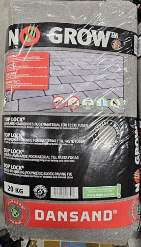 Pflasterfugenmörtel 'Ohne Unkraut' Dansand 2-15mm 20 kg anthrazit
