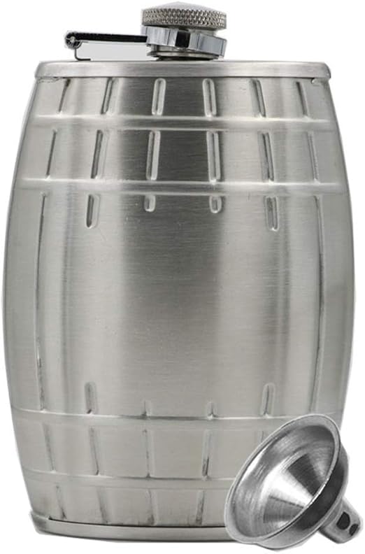 Amazon Co Jp スキットル 6オンスステンレス鋼 漏斗 アルコール類 ウイスキー ラム酒 ウォッカ 男性と女性用 ヒップ フラスコ Color As Picture Size Free Size スポーツ アウトドア