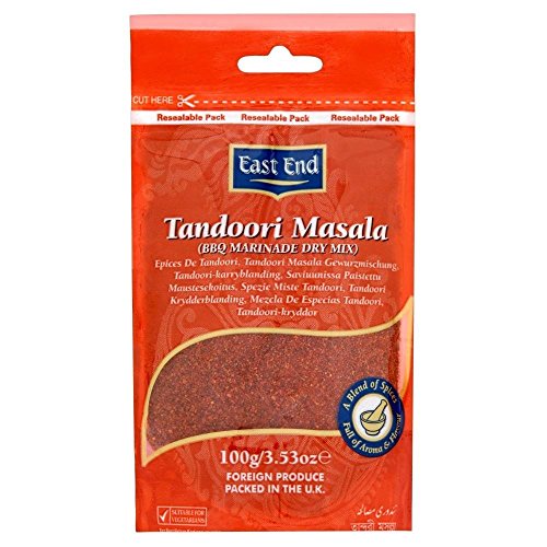 East End Tandoori Masala De Barbacoa Marinada Mezcla Seca (100g)