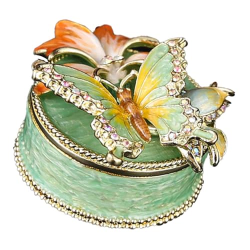 & Butterfly �W���G���[�{�b�N�X �����O�A�C�������O�A�l�b�N���X�����[���邽�߂̃R���p�N�g�ȑ����P�[�X �`�F���[�u���b�T���W���G���[ �ޏ�