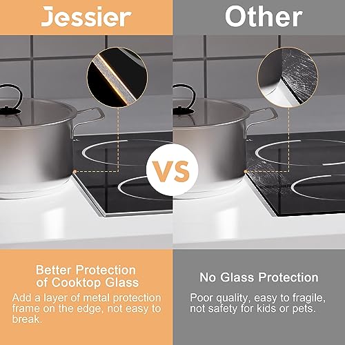 Jessier JSC-D58404 Electric Cooktop 30 Inch - 5 Burners Built-In Ceramic Cooktop, 30 Inch Electric Stove Top With Glass Protection Metal Frame thumb #7