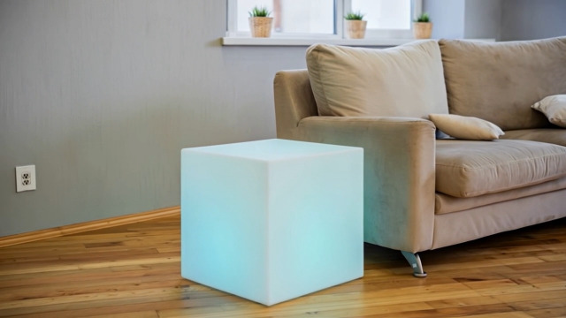 LEDキューブチェア　防水・装飾・電飾椅子Curacion　フラッシュキューブ LEDキューブチェア 防水・装飾・電飾椅子Curacion フラッシュ