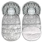 BlueKitty Fußsack, Winterfußsack, Kinderwagensack, Schlafsack, Schlitten, Wasserdicht, Wasserabweisend, Winter, Herbst, 95 cm