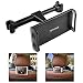 Car Headrest Mount, Tryone Tablet Headrest Holder Compatible with Smartphones/Tablets/ Switch 4.7"-10.5", Headrest Posts Width 4.1in-5.9in(Black)