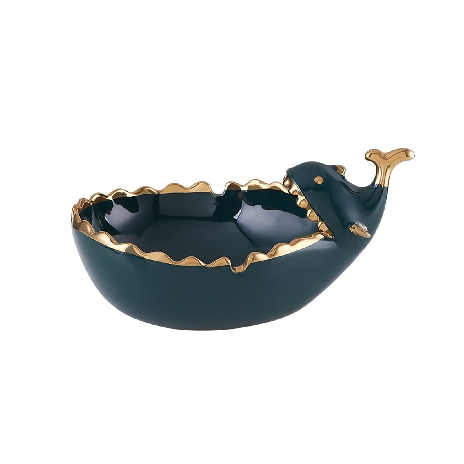 Cendrier en céramique avec couvercle, objet d'art de table