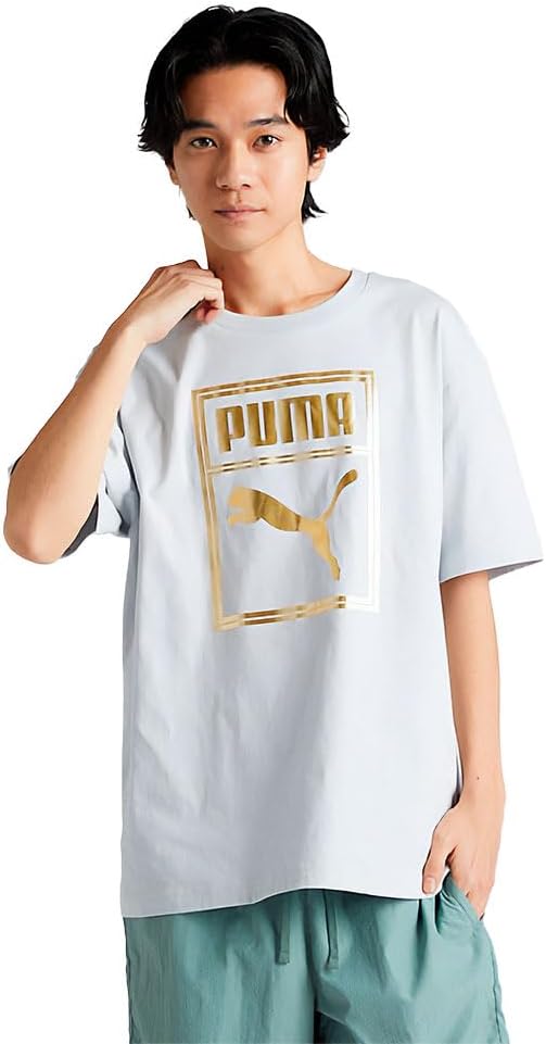 【PUMA Tシャツ】実質1,060円！プーマのメタリックロゴTシャツがお買い得(画面内クーポンポイント適用時)