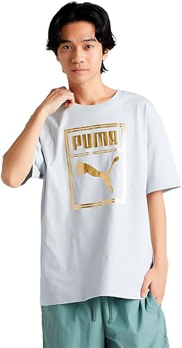 【PUMA Tシャツ】実質1,060円！プーマのメタリックロゴTシャツがお買い得(画面内クーポンポイント適用時)