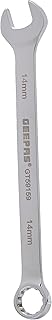 14mm Combination Spanner - Open And Box End Spanner Wrench | Chrome Vanadium Spanner Wrenches Repair Tools | Ideal For Bike