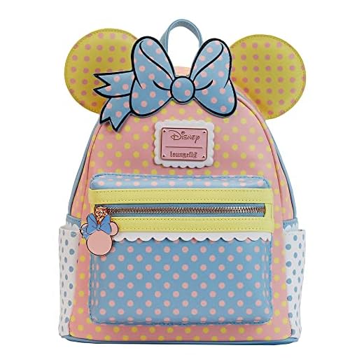 Minnie Mouse Pastel Polka Dot Mini Backpack