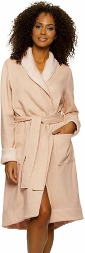 Kirkland Signature Bata con forro polar para mujer