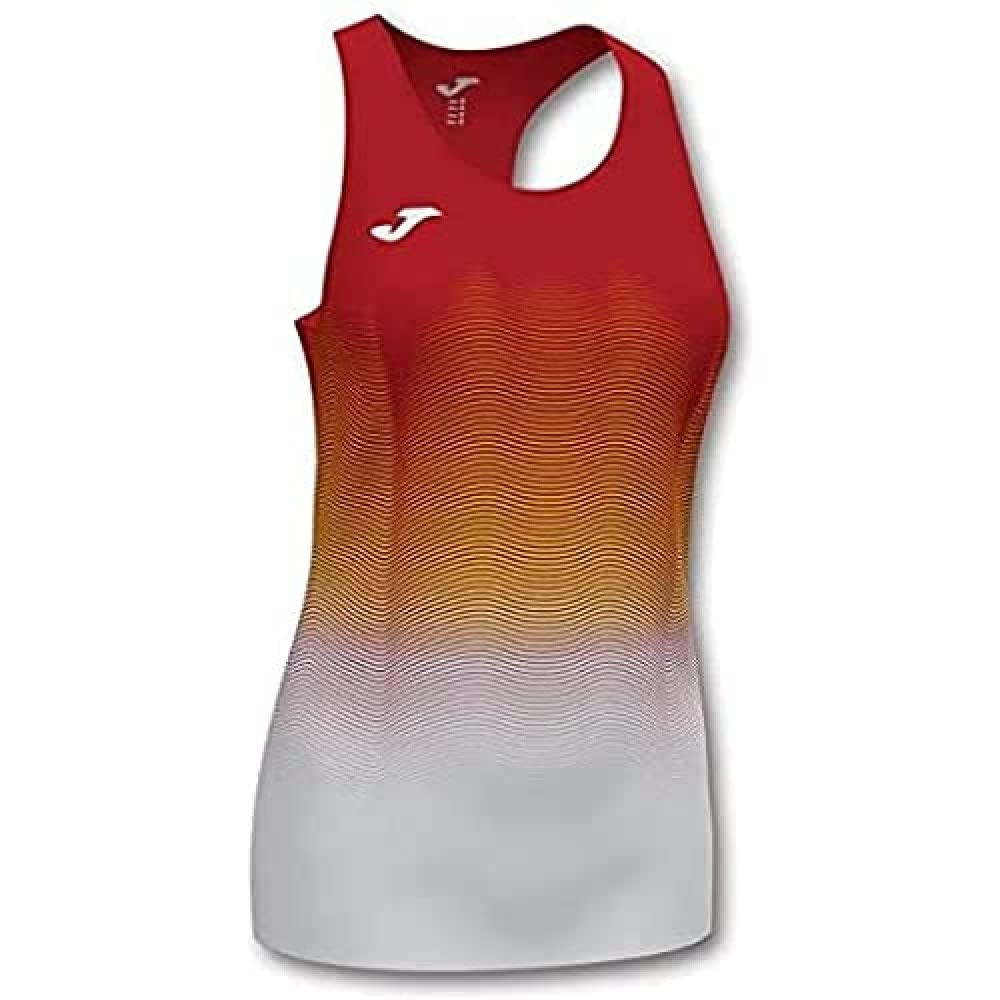 Joma Elite VII Running Tank top, Girls, girls, 901036.602, Red-White, XXS