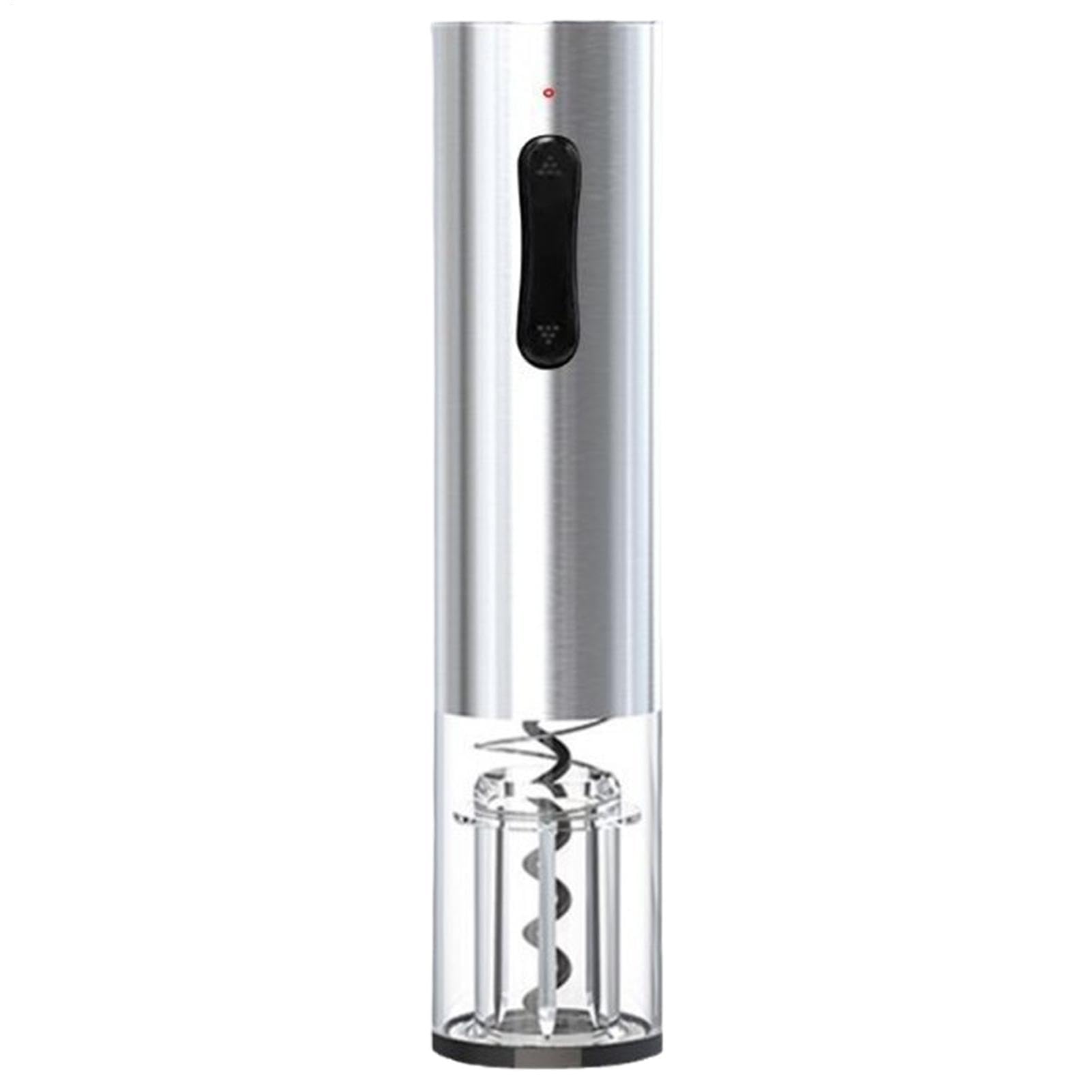 Retire-bouchon électrique de vin rechargeable en acier inoxydable