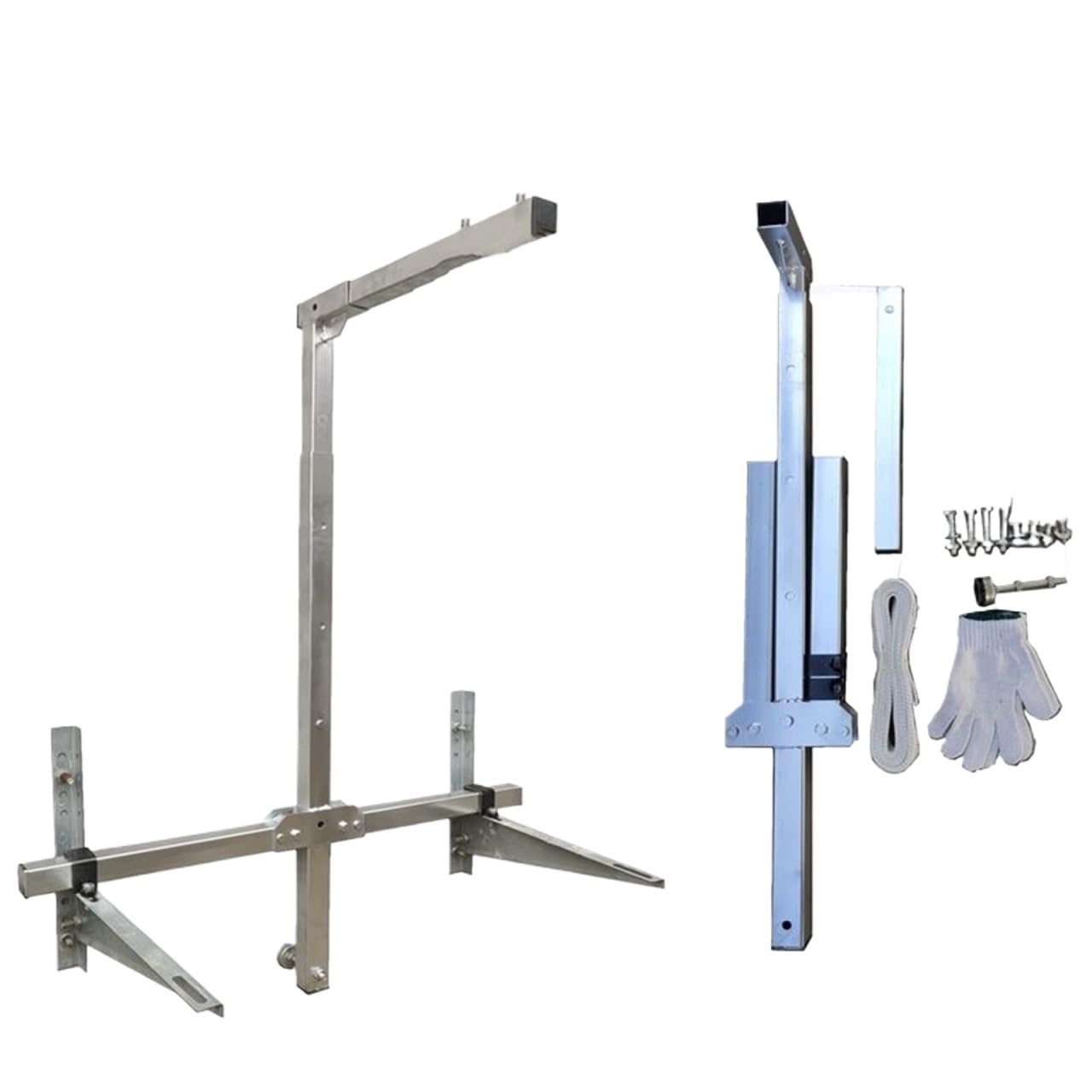 Treuil manuel de 25 m : la solution de levage pliable pour poser un climatiseur sans effort