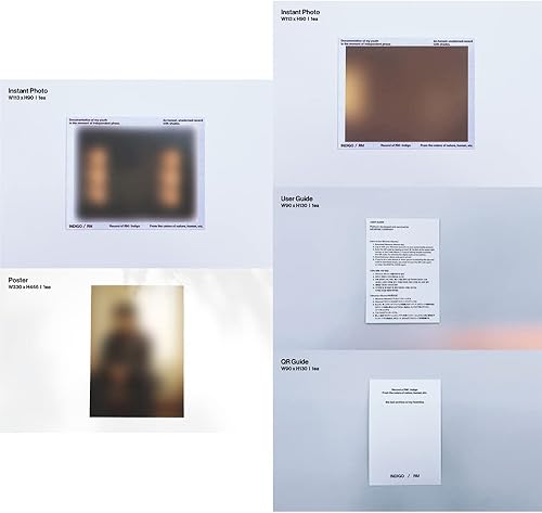 Miniatura 6 de [Weverse ] RM - Set 'Indigo' (Libro+Postal)