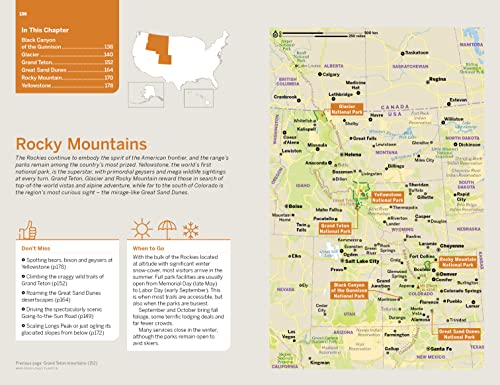 Lonely Planet Rocky Mountains & Pacific Northwest's National Parks: Discover the Great Outdoor's