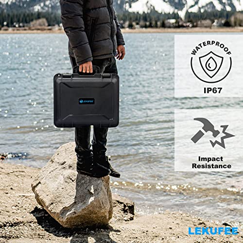 Lekufee Waterproof Hard Case Compatible with DJI Avata Explorer Combo(DJI Goggles Integra)/DJI Avata Pro(DJI Goggles 2)/DJI Avata Fly Smart Combo (DJI FPV Goggles V2) and More Accessories(Case Only)