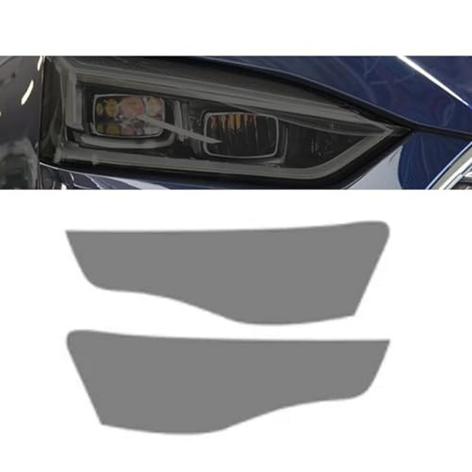 Film teinté pour phares Audi A5 protection look fumé TPU 2012-2016