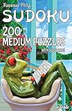 Famous Frog Sudoku 200 Medium Puzzles With Solutions: A Take a Break Series Pocket Size Book