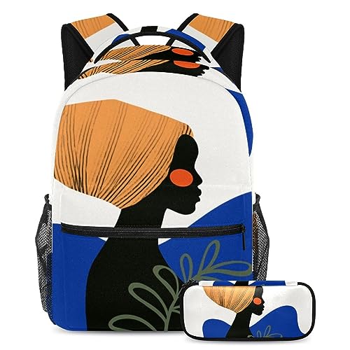 Sac à dos perroquet fille garçon cartable ado grand sac voyage étudiant avec trousse