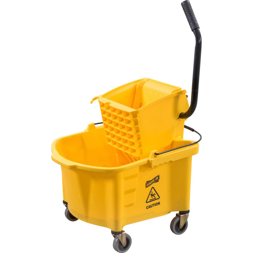 Amazon.com: Genuine Joe GJO60466 Splash Shield Mop Bucket/Wringer