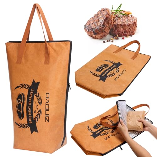Zinovo Insulated Meat Resting Bag, 21" BBQ Resting Blanket