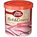 Betty Crocker Frosting, Rich & Creamy Gluten Free Frosting, Cherry, 16 Oz Canister