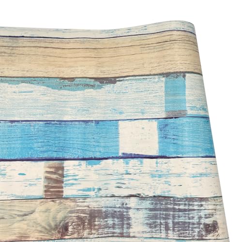 Yifely Colorful Wood Grain Furniture Paper Decorative Shelf Drawer Liner Self-Adhesive Door Sticker 17.7 Inch by 9.8 Feet - Image 10