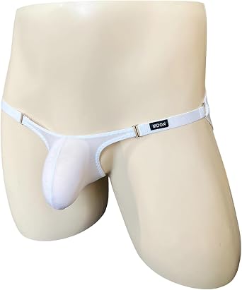 New Men's Low-Rise Elephant Nose Pouch Jockstraps High-Stretch Sheer Nylon Large Pouch For Men Daily Wear Underwear