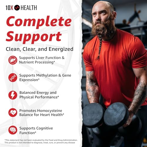 10X Health System Trimethylglycine Supplement