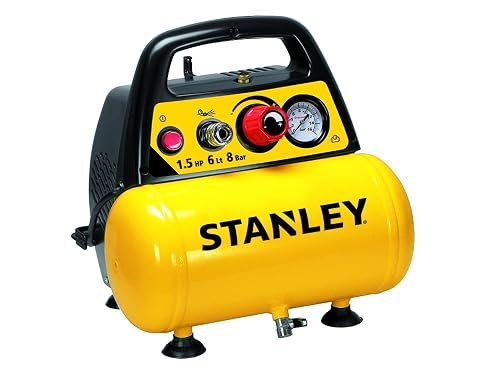 Stanley DN 200/8/6 Small Compressor 1.5 HP 8 Bar, Lightweight