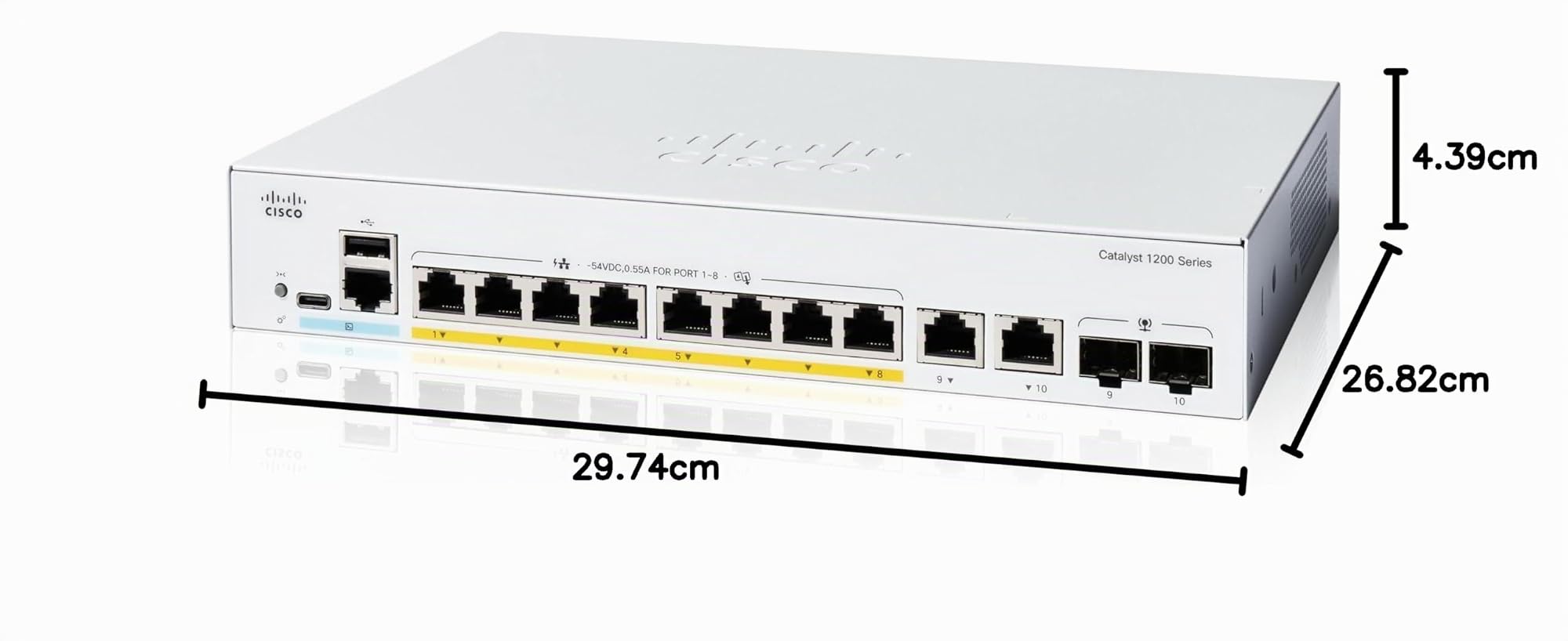 Cisco C1200-8FP-2G