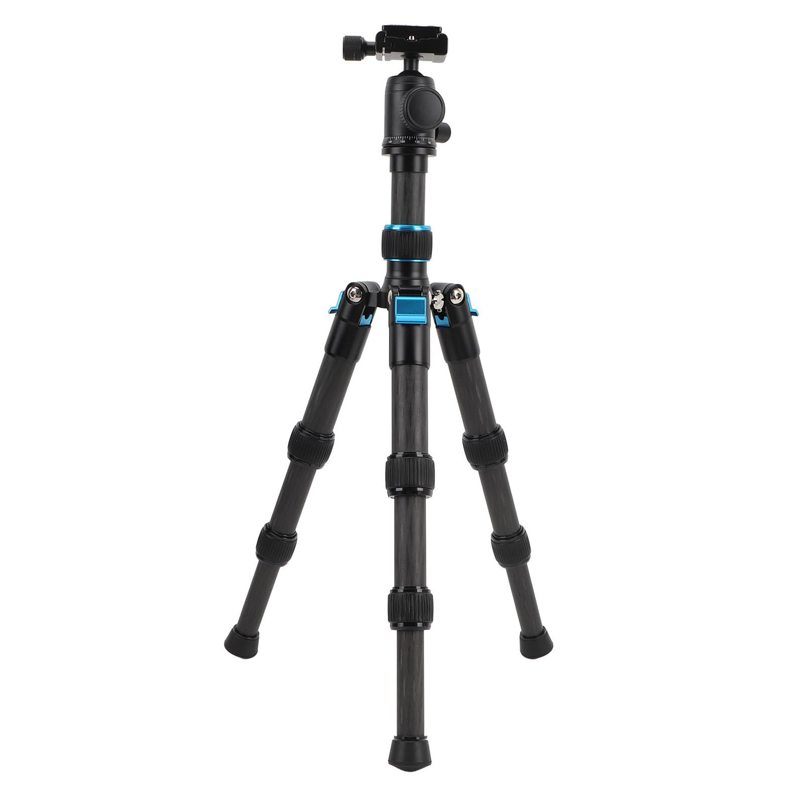 Generic Mini Treppiede per Fotocamera DSLR Leggero in Fibra di Carbonio Estensibile per Fotografia da Tavolo 50 Cm con Testa a Sfera