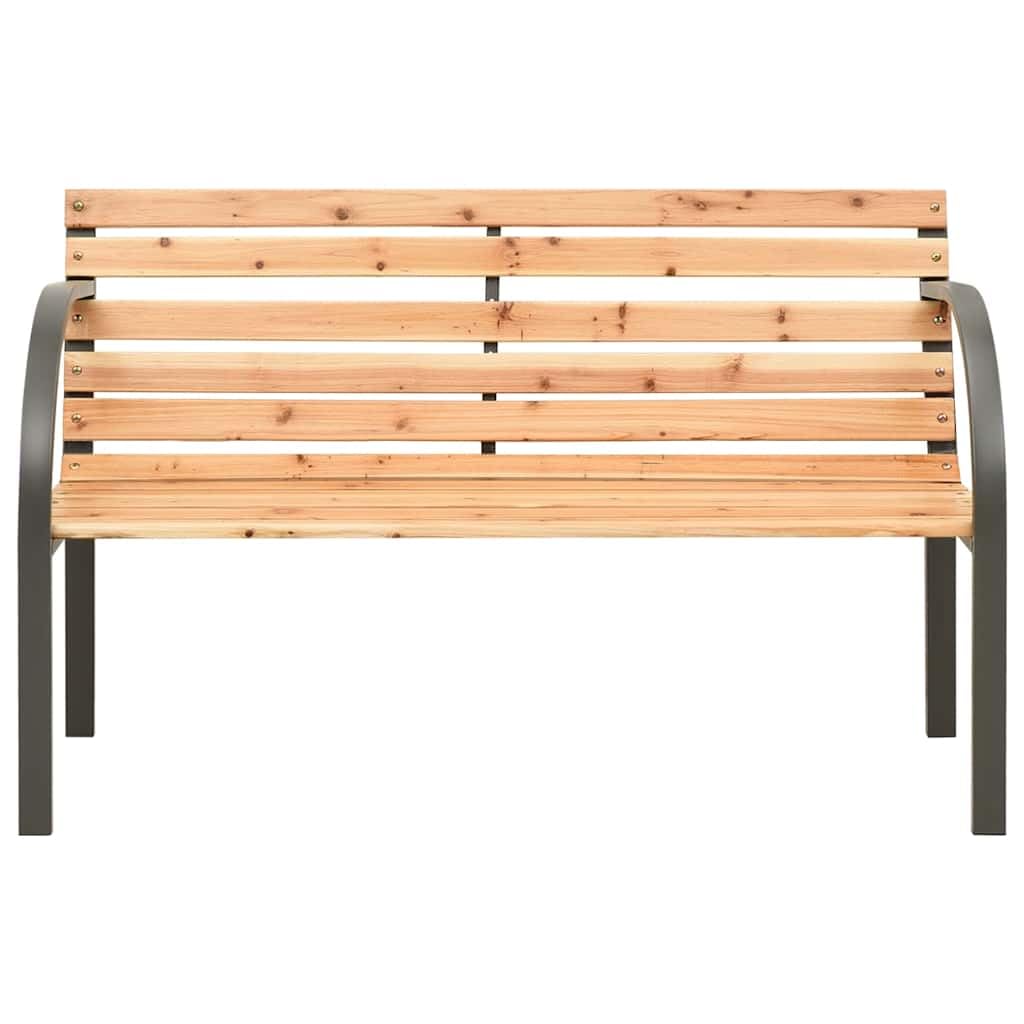 vidaXL Banc de Jardin pour Enfants en Bois de Pin Chinois - Meuble d'Extérieur pour Patio, Terrasse et Cour - 81 cm