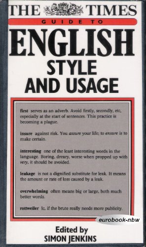 "Times" Guide to English Style and Usage